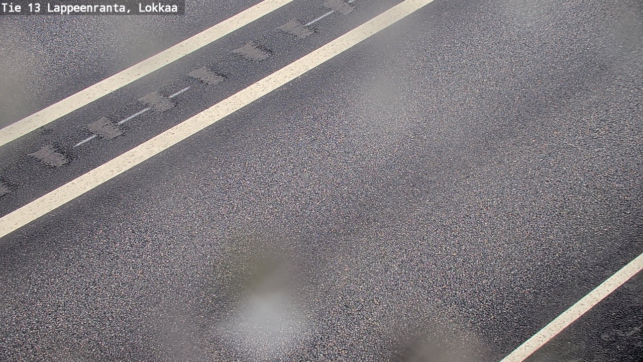 Kelikamerat Kuva Tie 13 Lokkaan suora, Lappeenranta, Etelä-Karjala