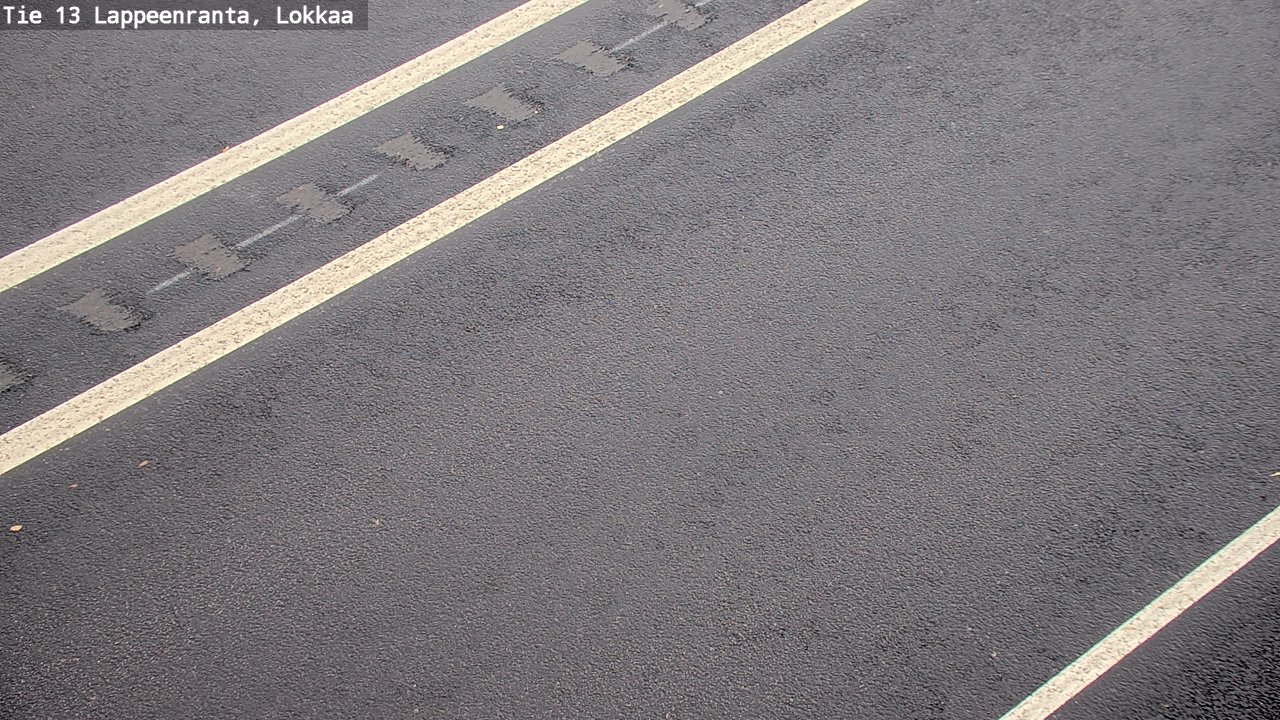 Weather Camera Image Väg 13 Lokkaa rakan, Lappeenranta, Etelä-Karjala