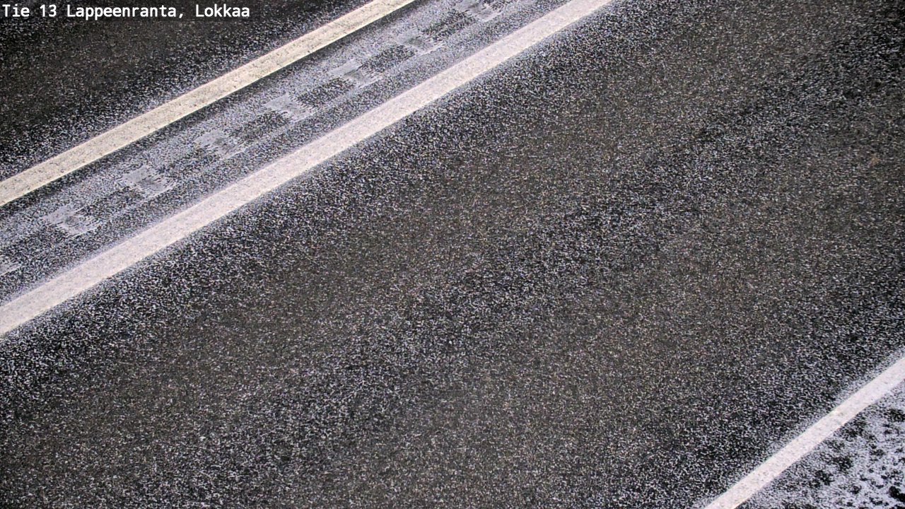 Kelikamerat Kuva Tie 13 Lokkaan suora, Lappeenranta, Etelä-Karjala