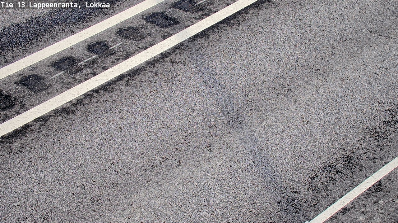 Weather Camera Image Väg 13 Lokkaa rakan, Lappeenranta, Etelä-Karjala
