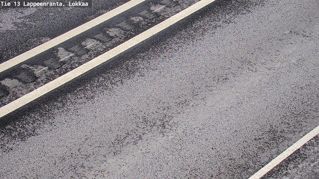 Weather Camera Image Väg 13 Lokkaa rakan, Lappeenranta, Etelä-Karjala