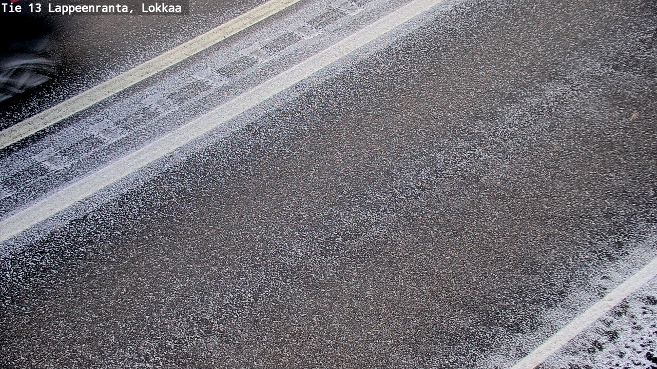 Kelikamerat Kuva Tie 13 Lokkaan suora, Lappeenranta, Etelä-Karjala