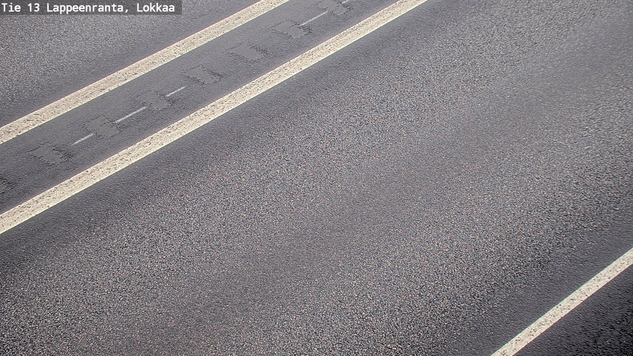 Kelikamerat Kuva Tie 13 Lokkaan suora, Lappeenranta, Etelä-Karjala