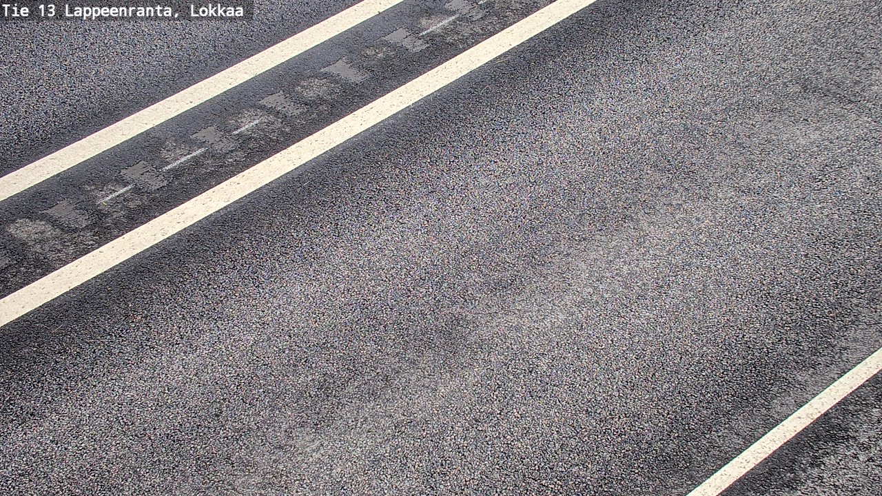 Weather Camera Image Väg 13 Lokkaa rakan, Lappeenranta, Etelä-Karjala