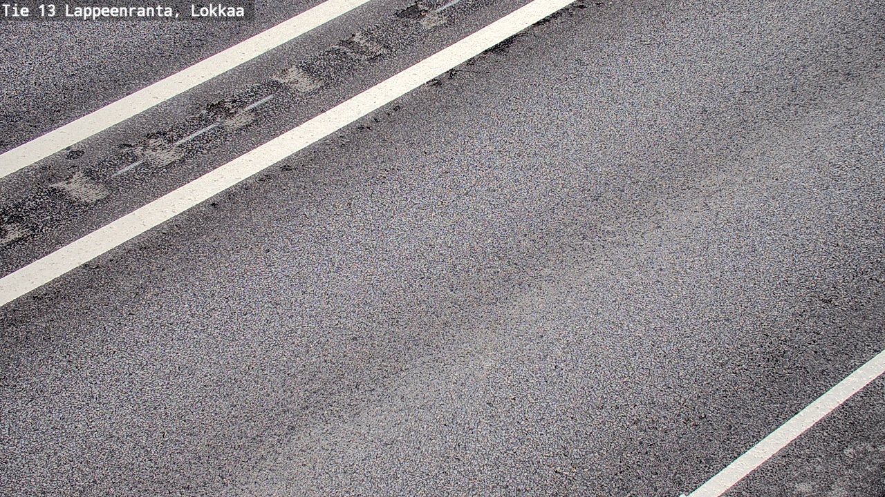 Weather Camera Image Väg 13 Lokkaa rakan, Lappeenranta, Etelä-Karjala