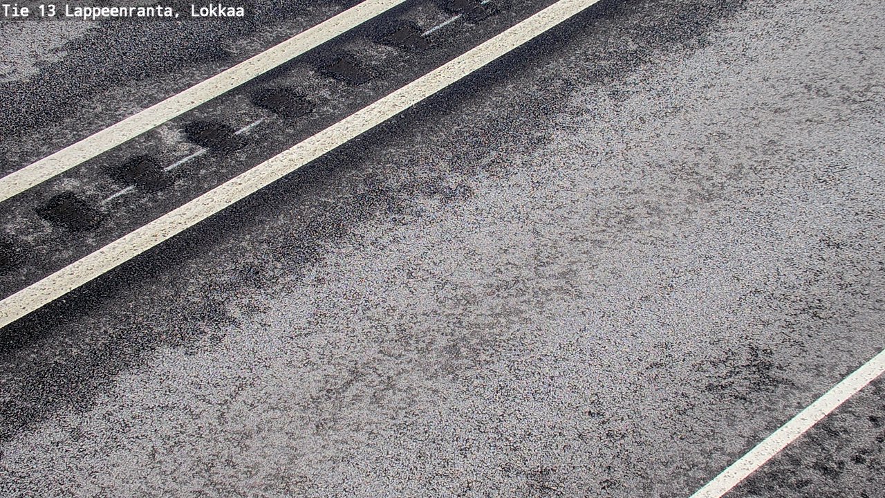 Weather Camera Image Väg 13 Lokkaa rakan, Lappeenranta, Etelä-Karjala