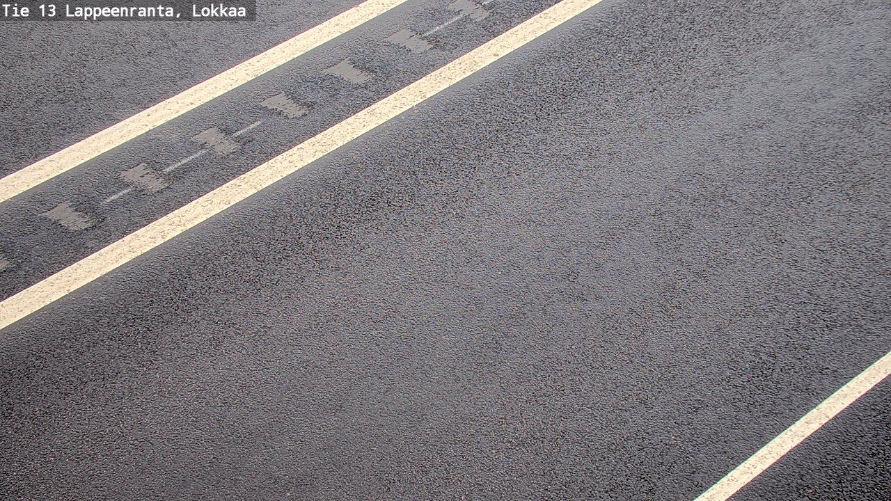 Kelikamerat Kuva Tie 13 Lokkaan suora, Lappeenranta, Etelä-Karjala