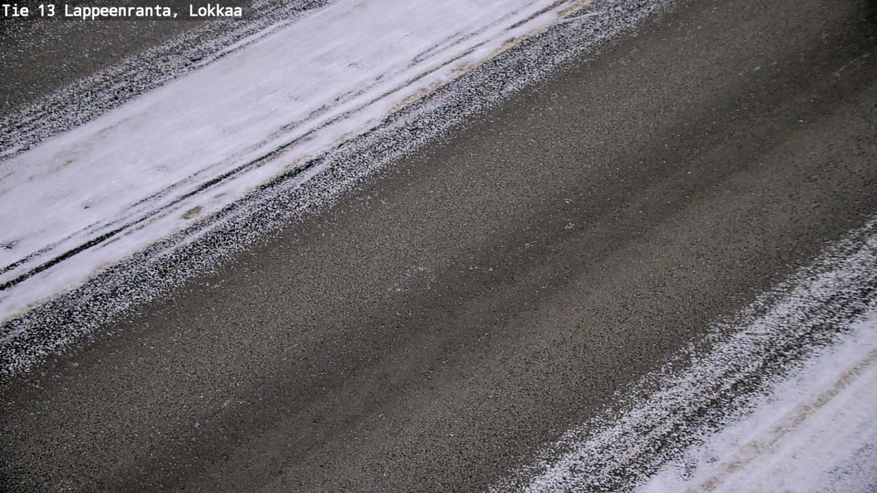 Kelikamerat Kuva Tie 13 Lokkaan suora, Lappeenranta, Etelä-Karjala