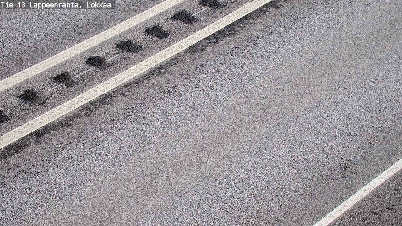 Weather Camera Image Väg 13 Lokkaa rakan, Lappeenranta, Etelä-Karjala