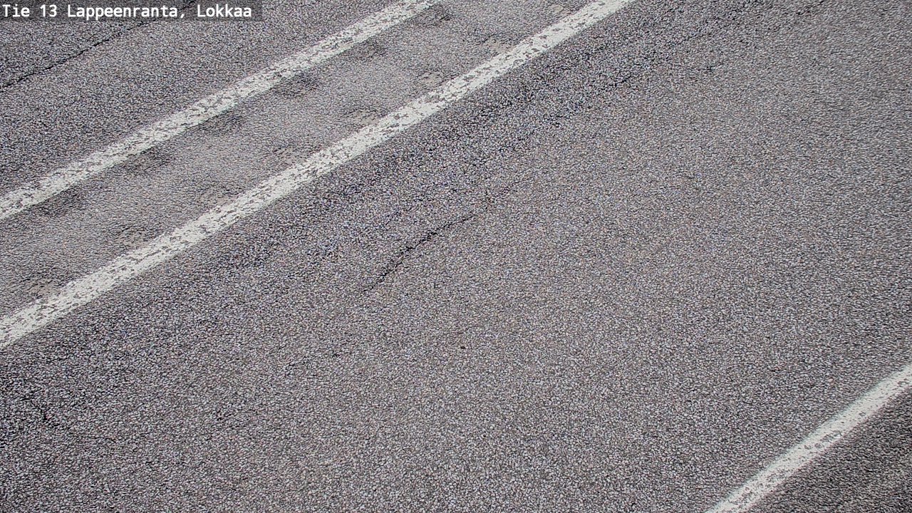 Weather Camera Image Väg 13 Lokkaa rakan, Lappeenranta, Etelä-Karjala