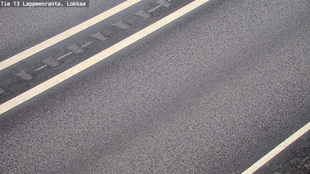 Weather Camera Image Väg 13 Lokkaa rakan, Lappeenranta, Etelä-Karjala
