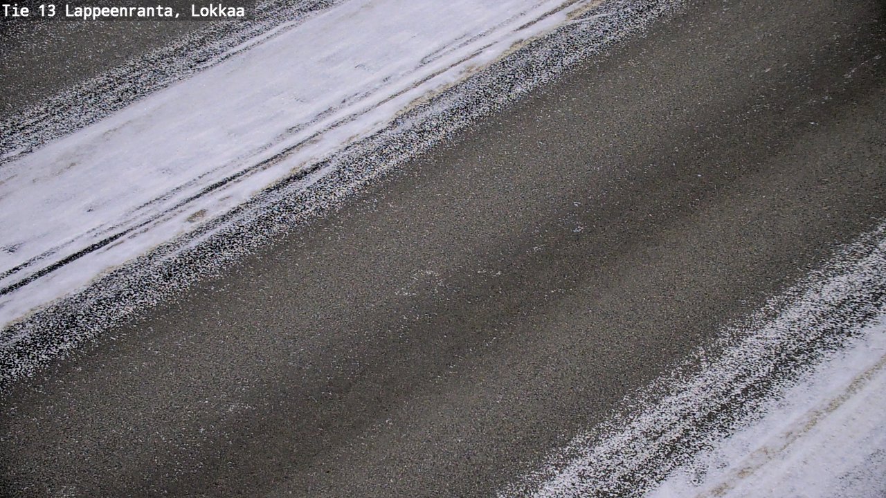 Kelikamerat Kuva Tie 13 Lokkaan suora, Lappeenranta, Etelä-Karjala