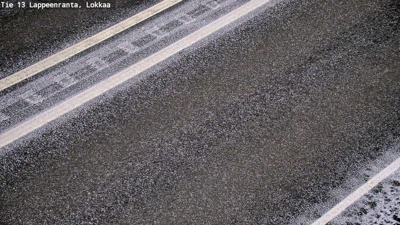 Kelikamerat Kuva Tie 13 Lokkaan suora, Lappeenranta, Etelä-Karjala