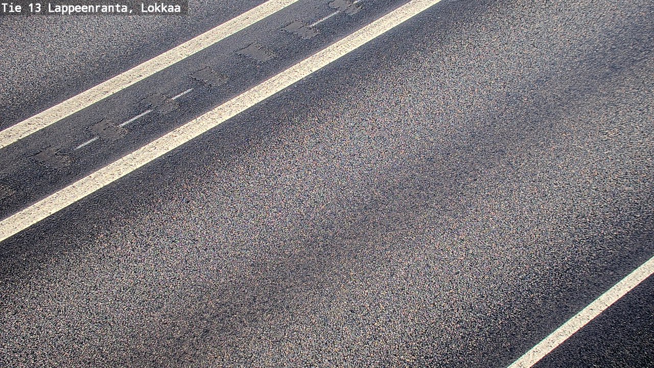 Kelikamerat Kuva Tie 13 Lokkaan suora, Lappeenranta, Etelä-Karjala