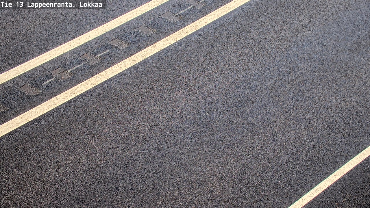 Kelikamerat Kuva Tie 13 Lokkaan suora, Lappeenranta, Etelä-Karjala