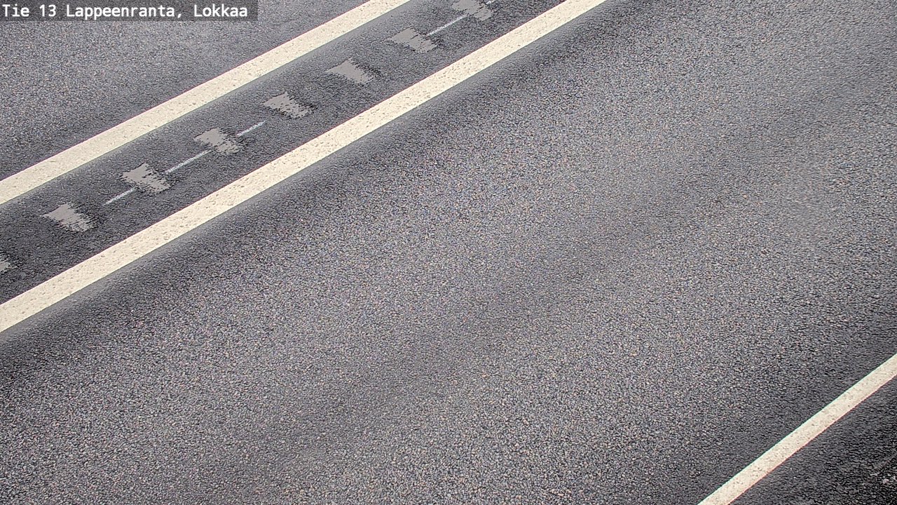 Kelikamerat Kuva Tie 13 Lokkaan suora, Lappeenranta, Etelä-Karjala