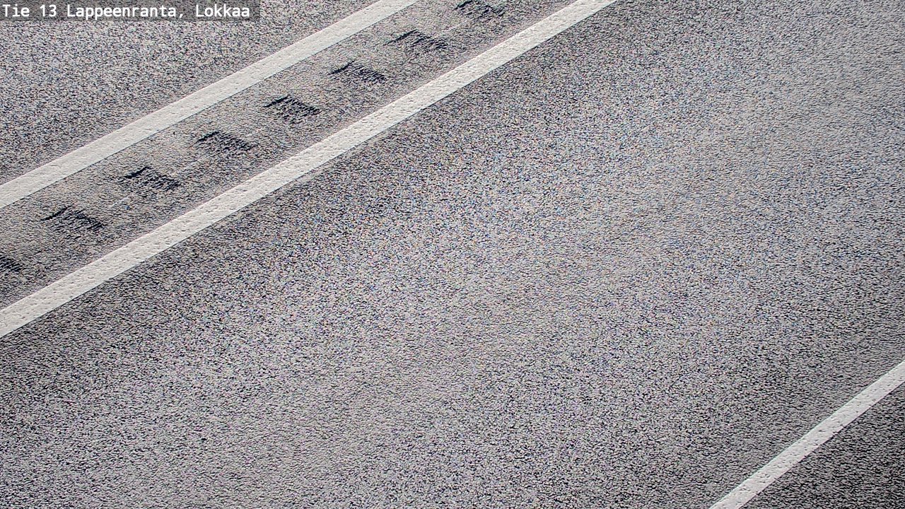 Weather Camera Image Väg 13 Lokkaa rakan, Lappeenranta, Etelä-Karjala