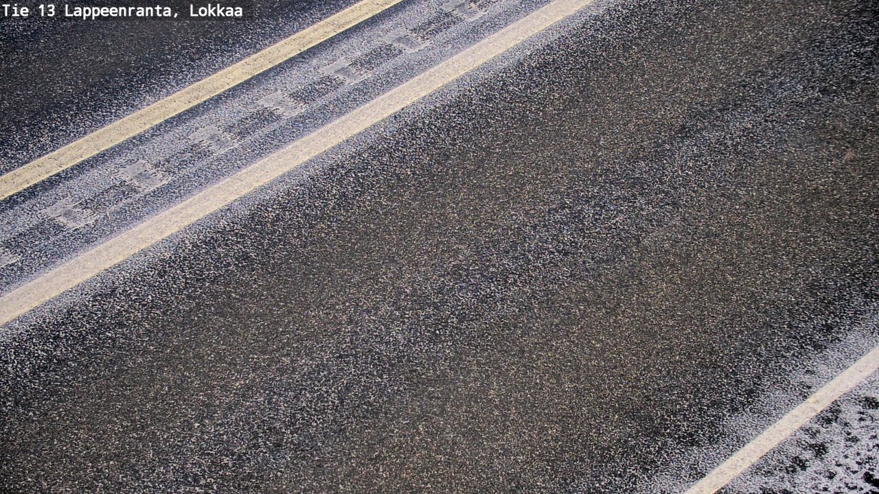 Kelikamerat Kuva Tie 13 Lokkaan suora, Lappeenranta, Etelä-Karjala