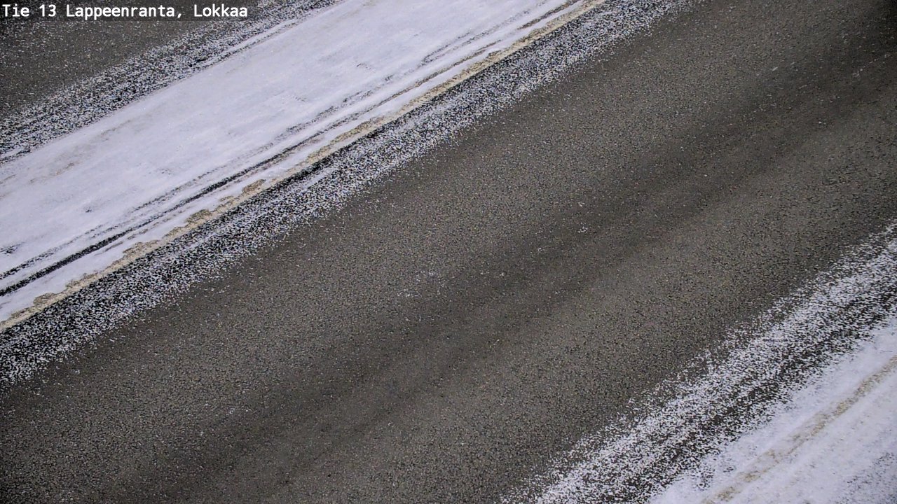Kelikamerat Kuva Tie 13 Lokkaan suora, Lappeenranta, Etelä-Karjala