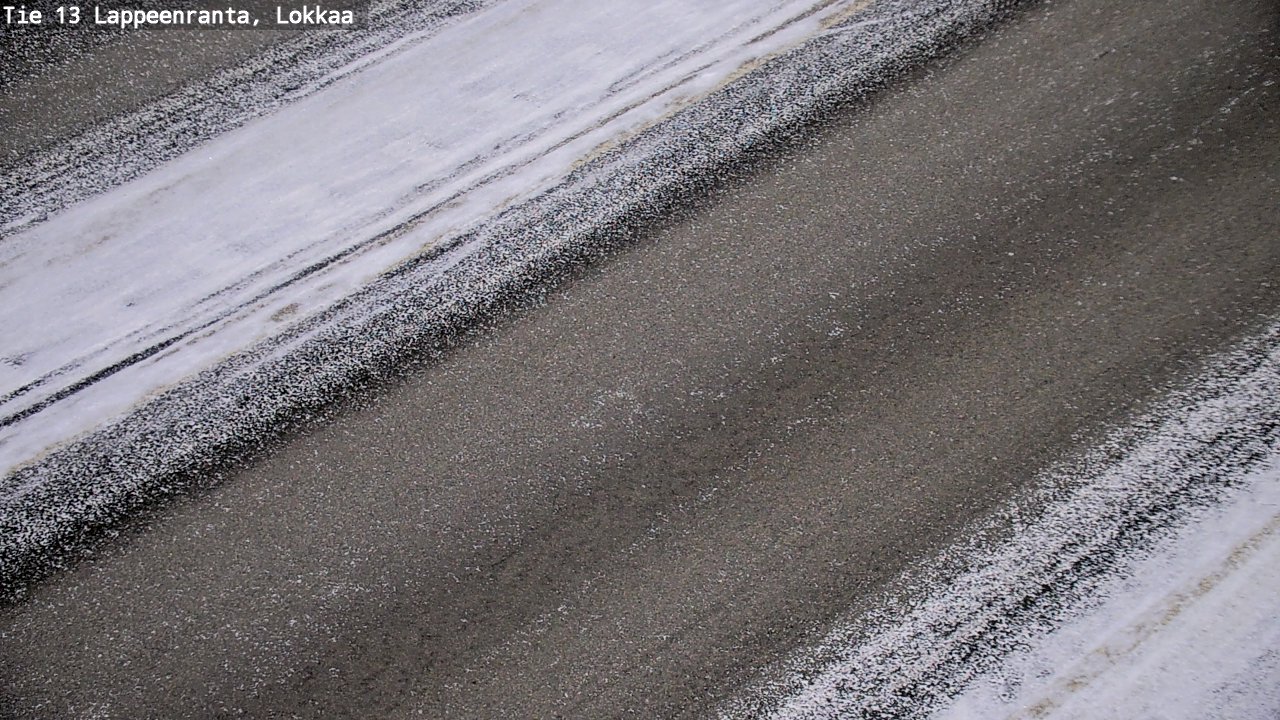 Kelikamerat Kuva Tie 13 Lokkaan suora, Lappeenranta, Etelä-Karjala