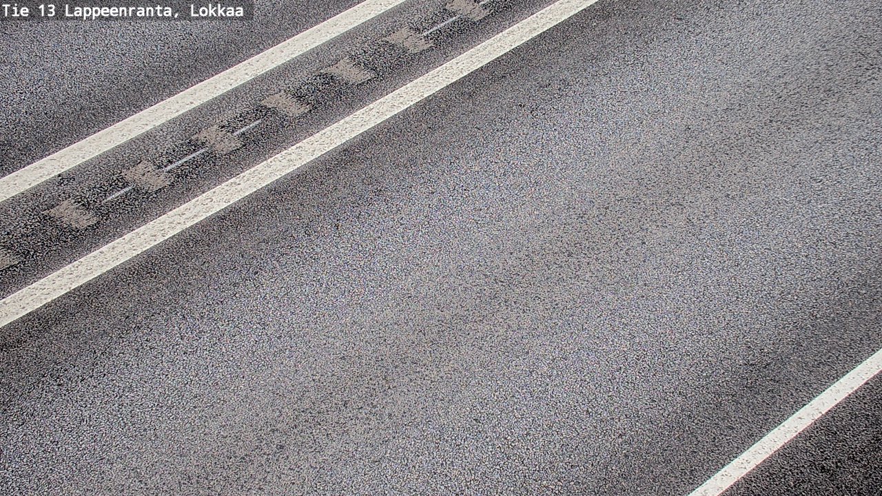 Kelikamerat Kuva Tie 13 Lokkaan suora, Lappeenranta, Etelä-Karjala