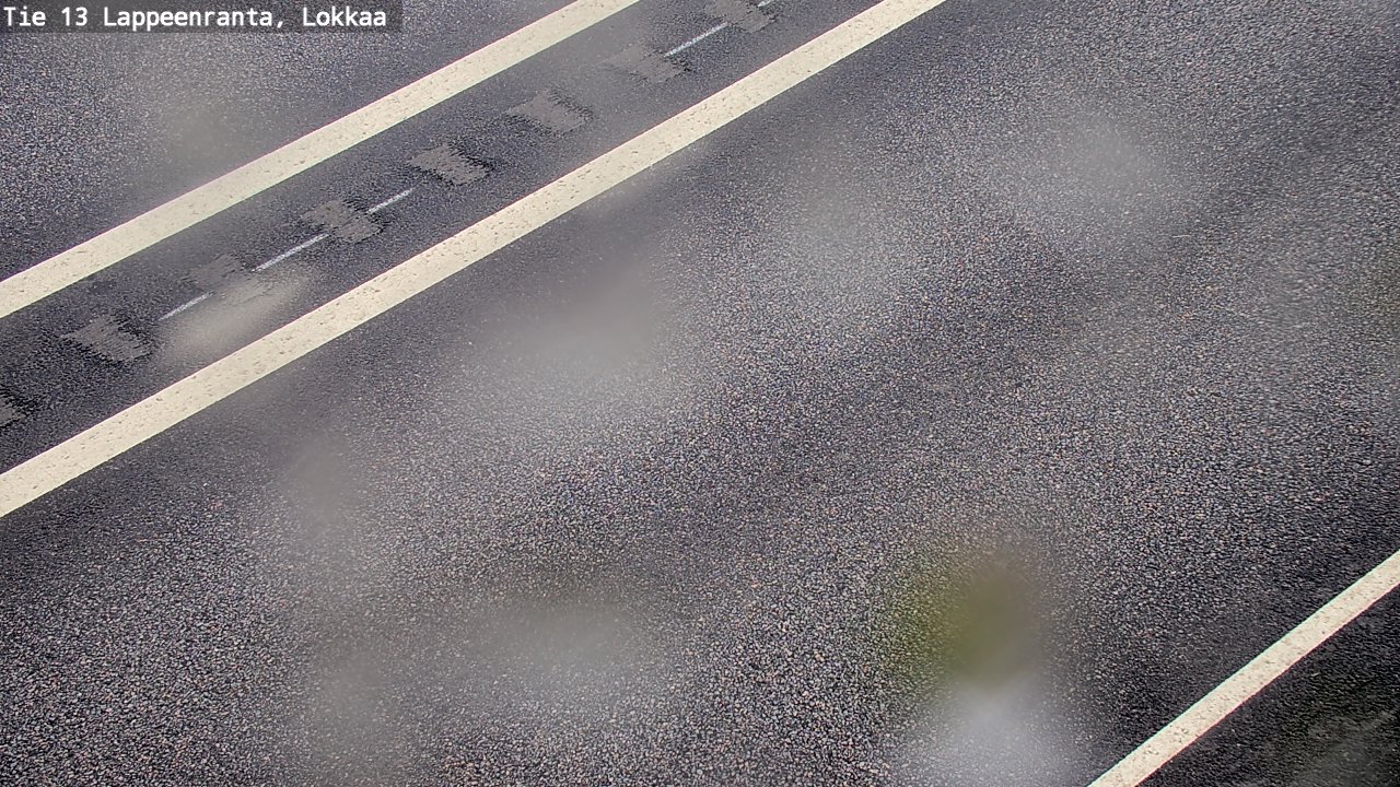 Kelikamerat Kuva Tie 13 Lokkaan suora, Lappeenranta, Etelä-Karjala