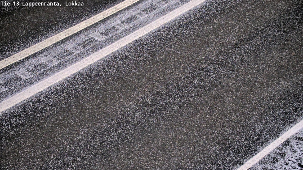 Kelikamerat Kuva Tie 13 Lokkaan suora, Lappeenranta, Etelä-Karjala