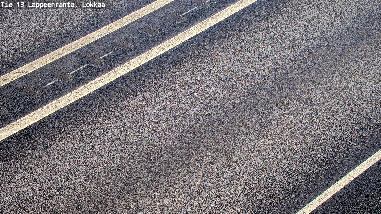 Kelikamerat Kuva Tie 13 Lokkaan suora, Lappeenranta, Etelä-Karjala