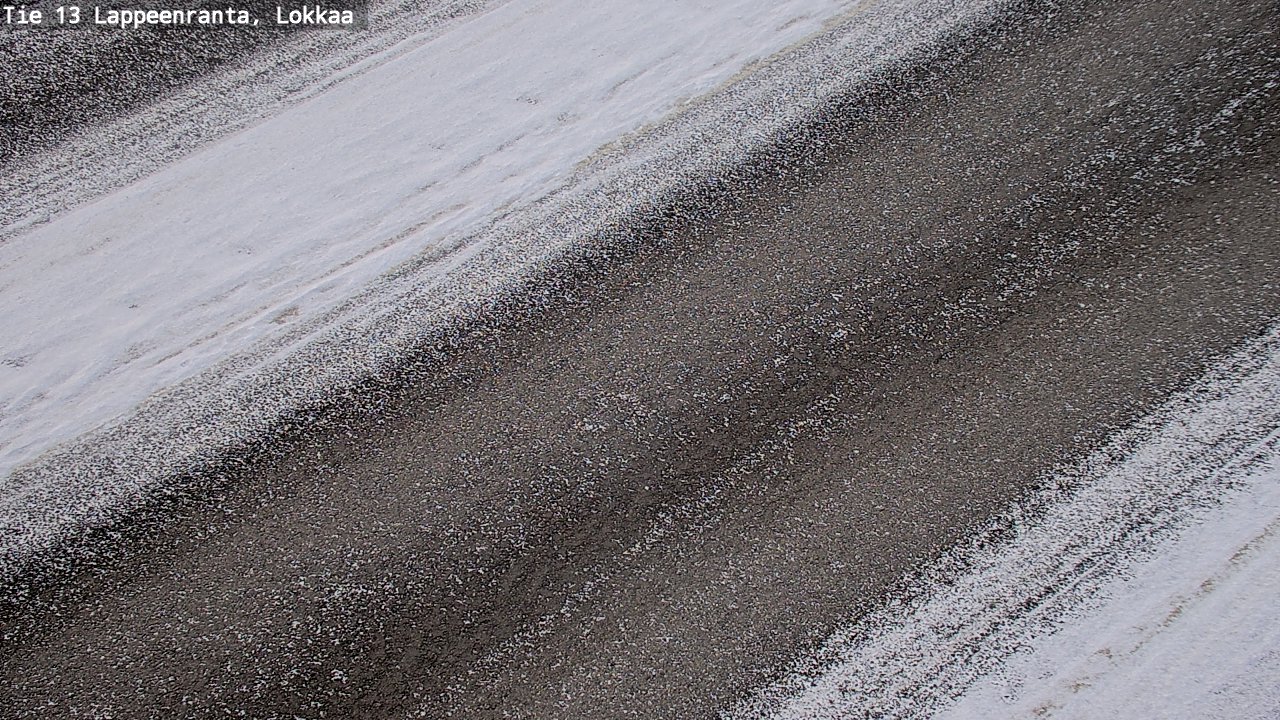 Kelikamerat Kuva Tie 13 Lokkaan suora, Lappeenranta, Etelä-Karjala