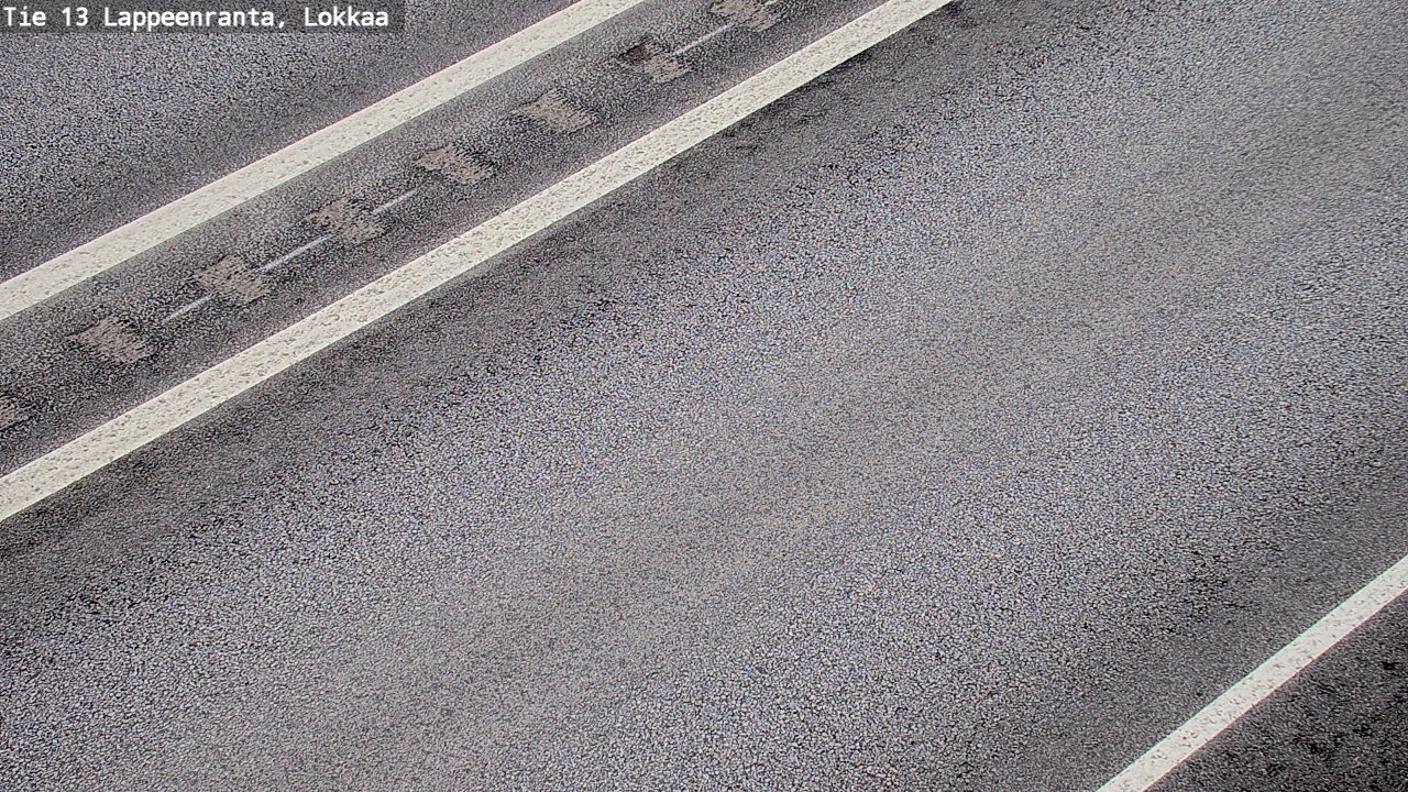 Weather Camera Image Väg 13 Lokkaa rakan, Lappeenranta, Etelä-Karjala