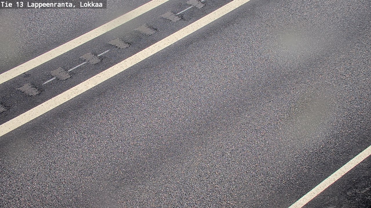 Weather Camera Image Väg 13 Lokkaa rakan, Lappeenranta, Etelä-Karjala