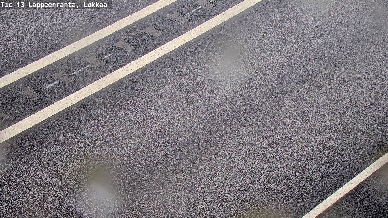 Kelikamerat Kuva Tie 13 Lokkaan suora, Lappeenranta, Etelä-Karjala