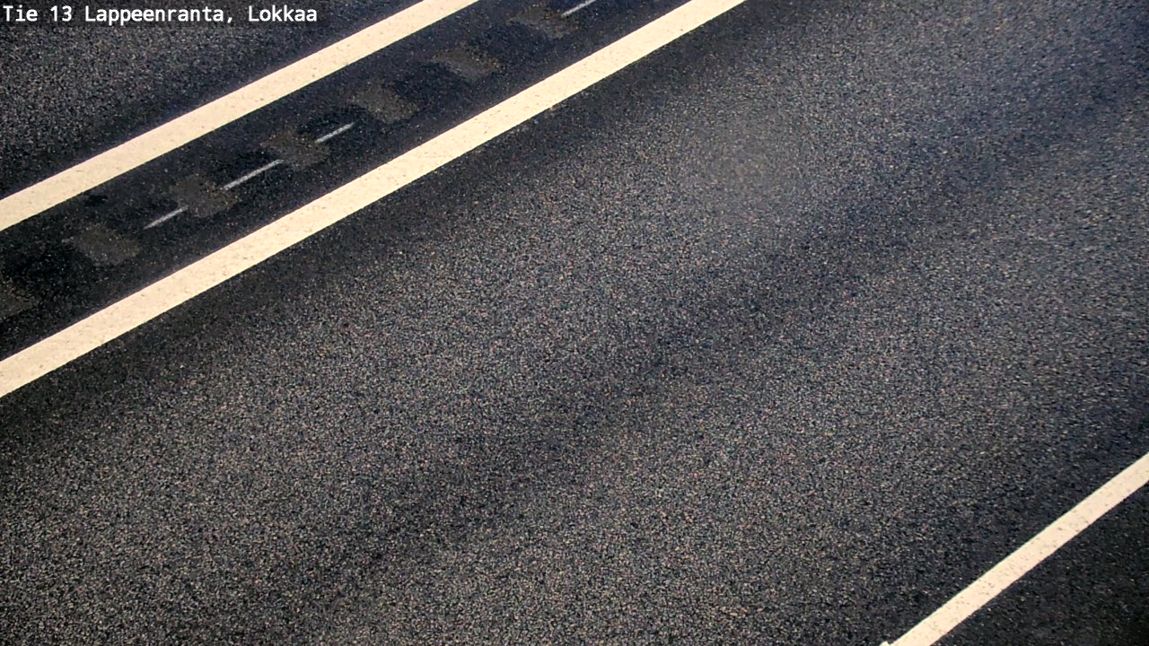 Kelikamerat Kuva Tie 13 Lokkaan suora, Lappeenranta, Etelä-Karjala