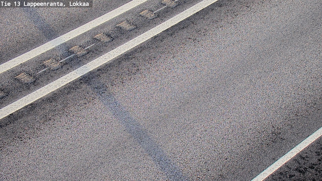 Kelikamerat Kuva Tie 13 Lokkaan suora, Lappeenranta, Etelä-Karjala