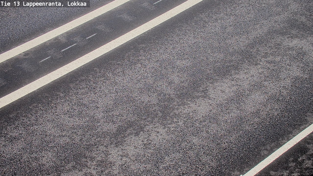Weather Camera Image Väg 13 Lokkaa rakan, Lappeenranta, Etelä-Karjala