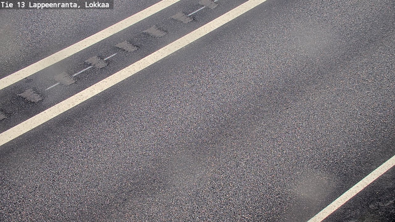 Weather Camera Image Väg 13 Lokkaa rakan, Lappeenranta, Etelä-Karjala
