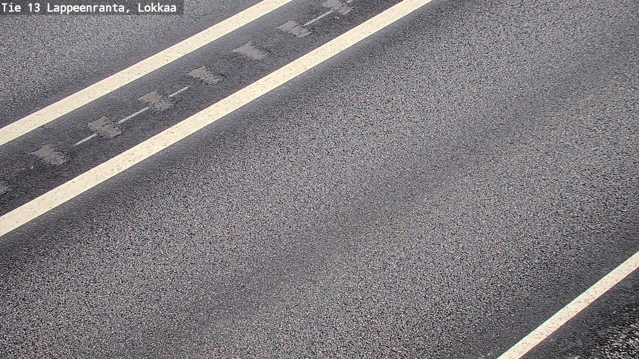 Weather Camera Image Väg 13 Lokkaa rakan, Lappeenranta, Etelä-Karjala
