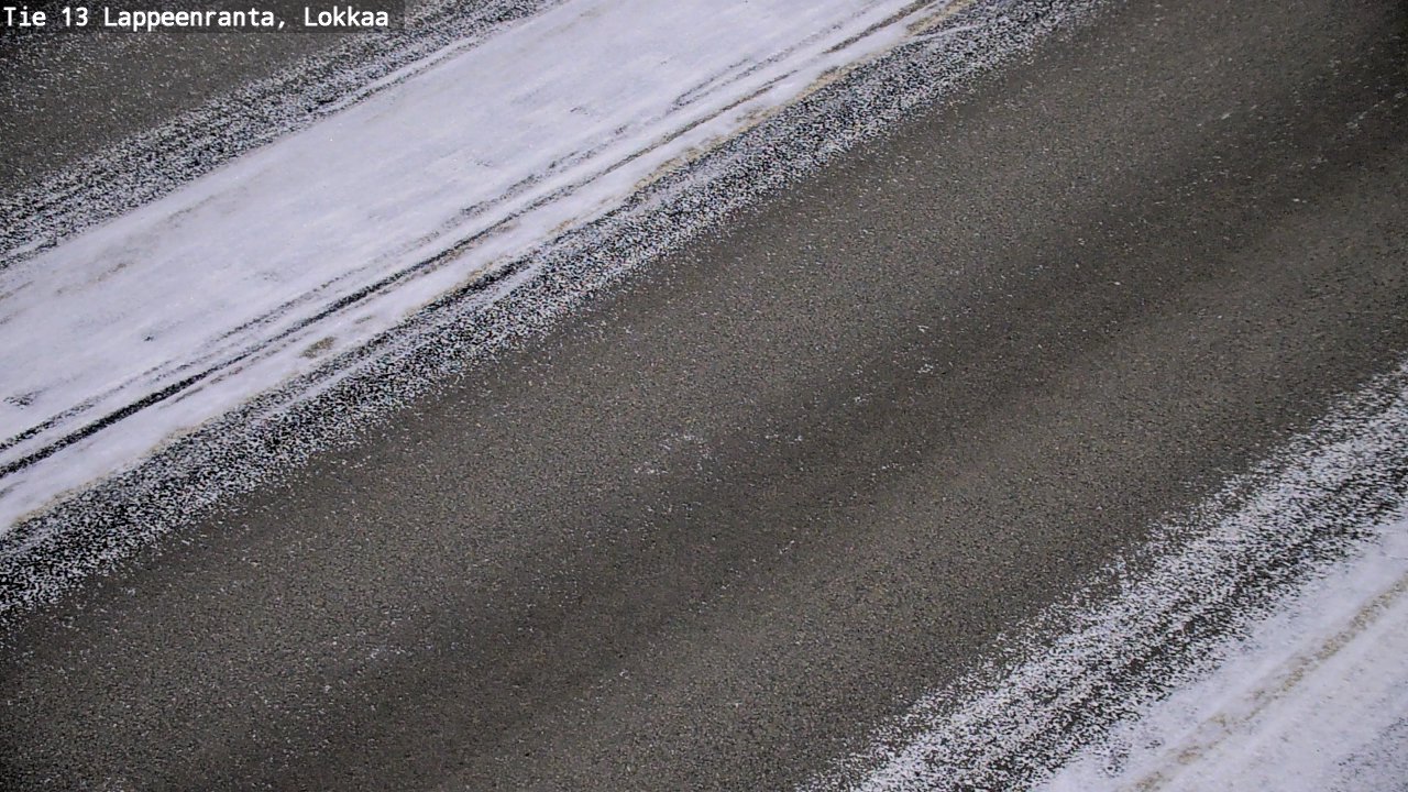 Kelikamerat Kuva Tie 13 Lokkaan suora, Lappeenranta, Etelä-Karjala