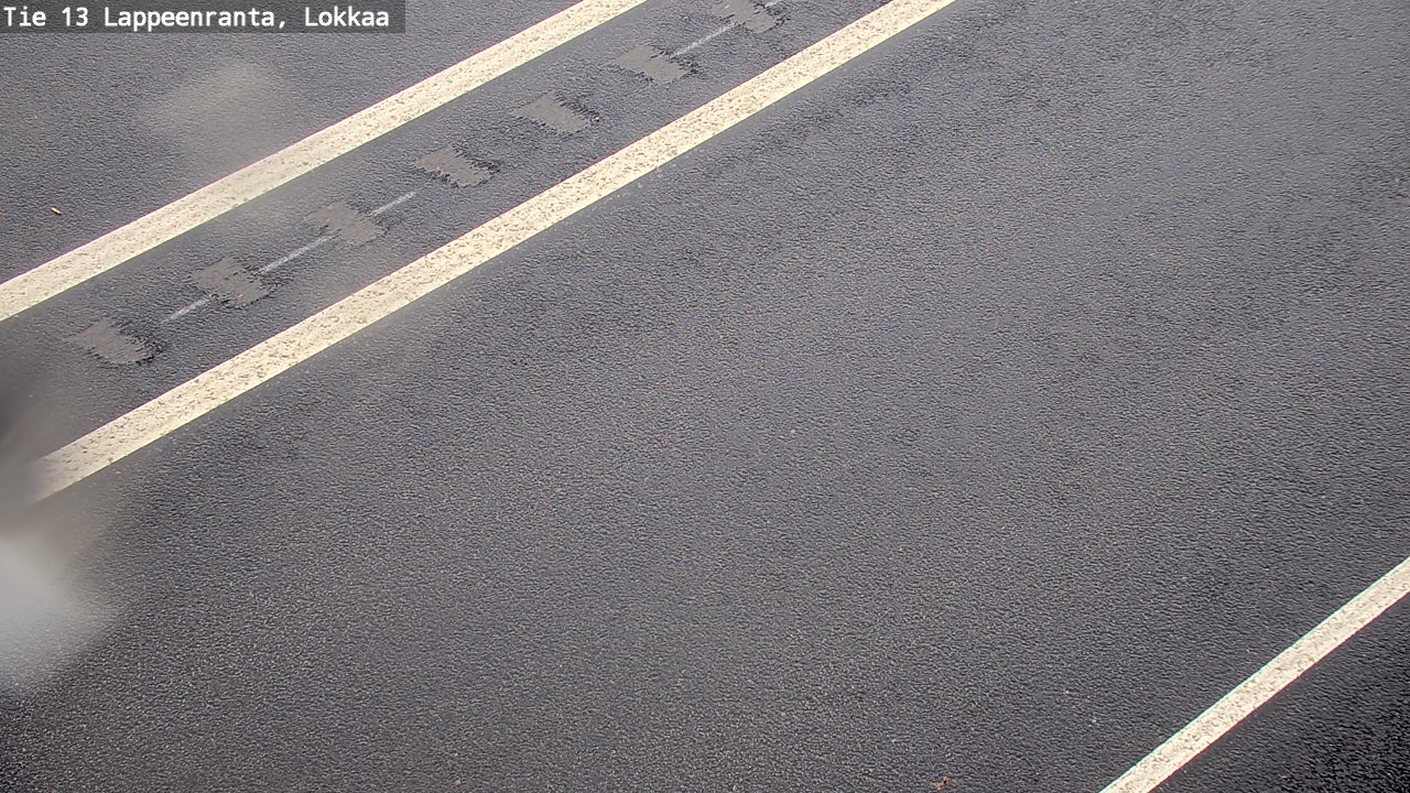 Weather Camera Image Road 13 Lokkaa straight, Lappeenranta, Etelä-Karjala