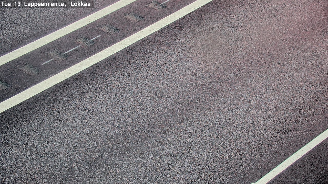 Kelikamerat Kuva Tie 13 Lokkaan suora, Lappeenranta, Etelä-Karjala