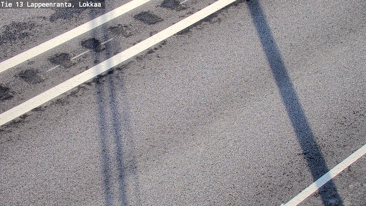 Weather Camera Image Väg 13 Lokkaa rakan, Lappeenranta, Etelä-Karjala