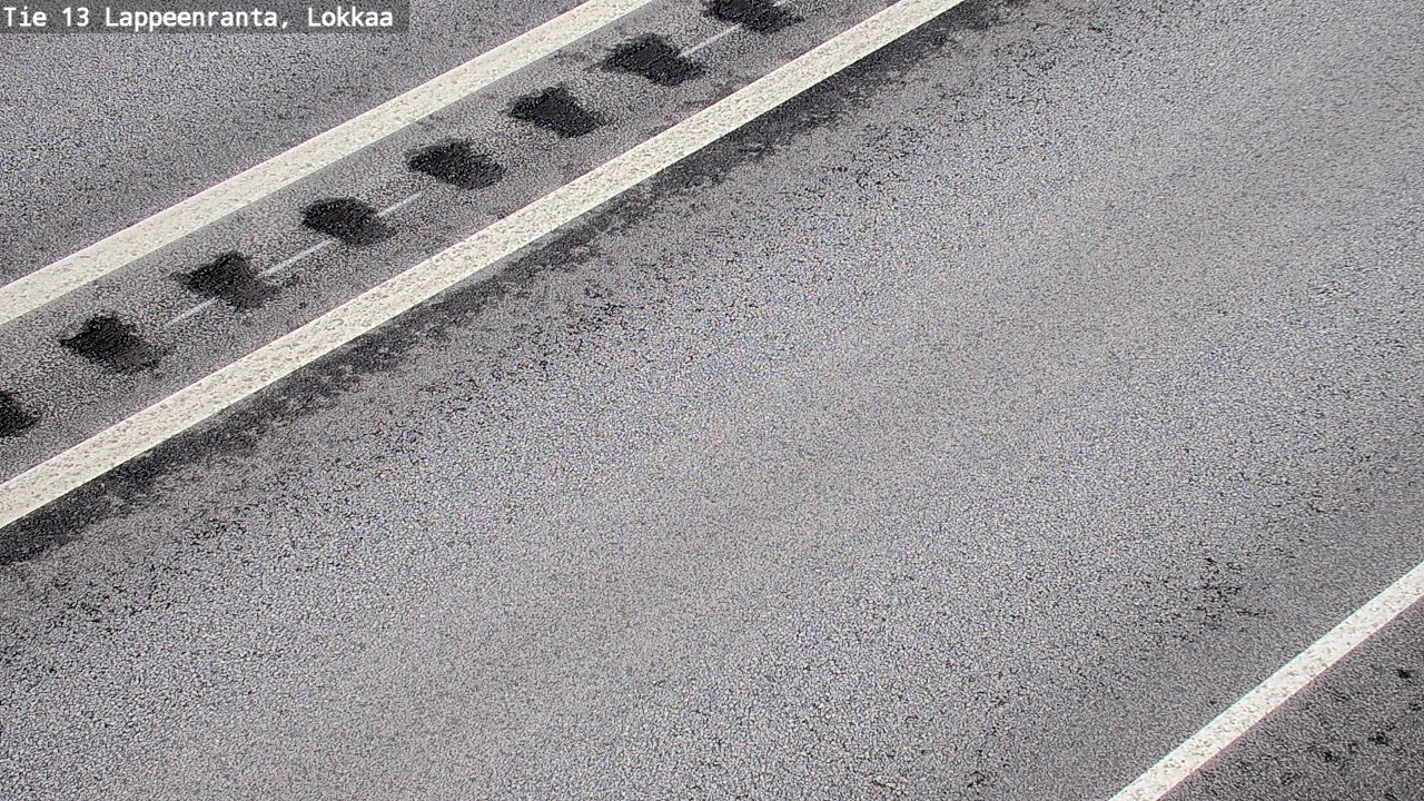 Weather Camera Image Väg 13 Lokkaa rakan, Lappeenranta, Etelä-Karjala