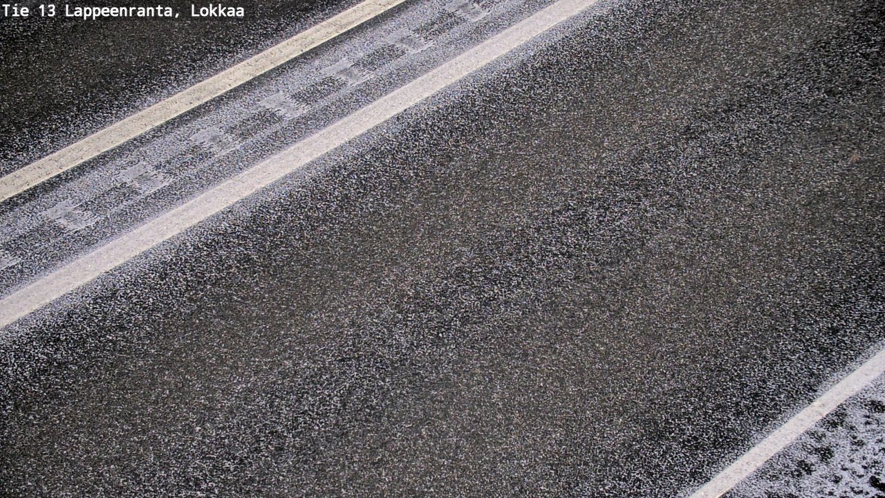 Kelikamerat Kuva Tie 13 Lokkaan suora, Lappeenranta, Etelä-Karjala