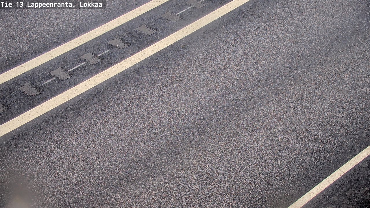 Kelikamerat Kuva Tie 13 Lokkaan suora, Lappeenranta, Etelä-Karjala