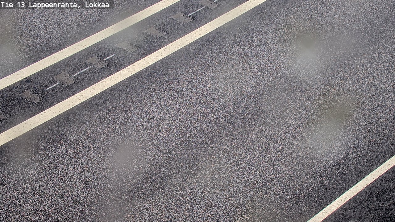 Weather Camera Image Väg 13 Lokkaa rakan, Lappeenranta, Etelä-Karjala