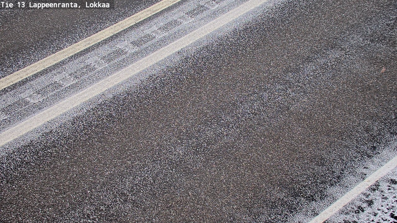 Kelikamerat Kuva Tie 13 Lokkaan suora, Lappeenranta, Etelä-Karjala