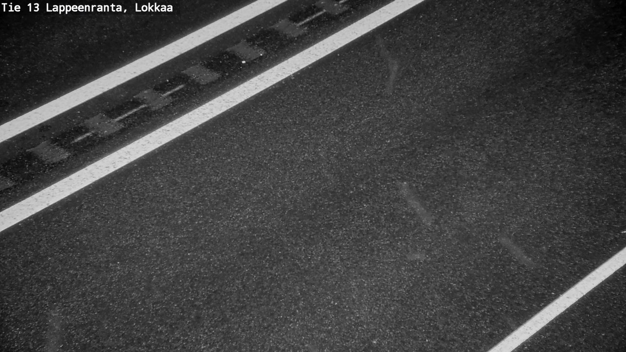 Weather Camera Image Väg 13 Lokkaa rakan, Lappeenranta, Etelä-Karjala