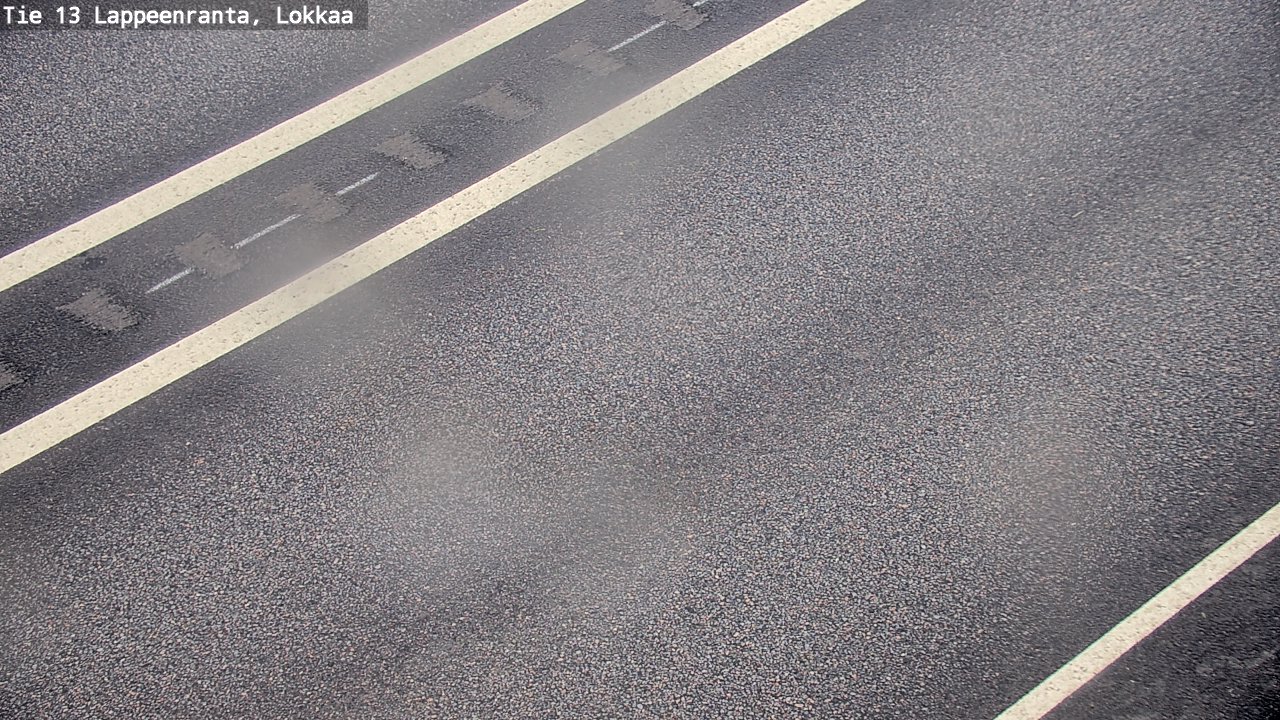 Kelikamerat Kuva Tie 13 Lokkaan suora, Lappeenranta, Etelä-Karjala