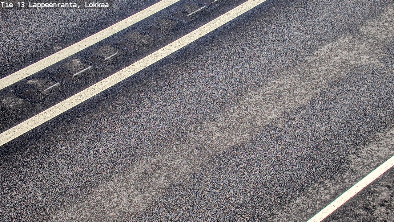 Weather Camera Image Väg 13 Lokkaa rakan, Lappeenranta, Etelä-Karjala