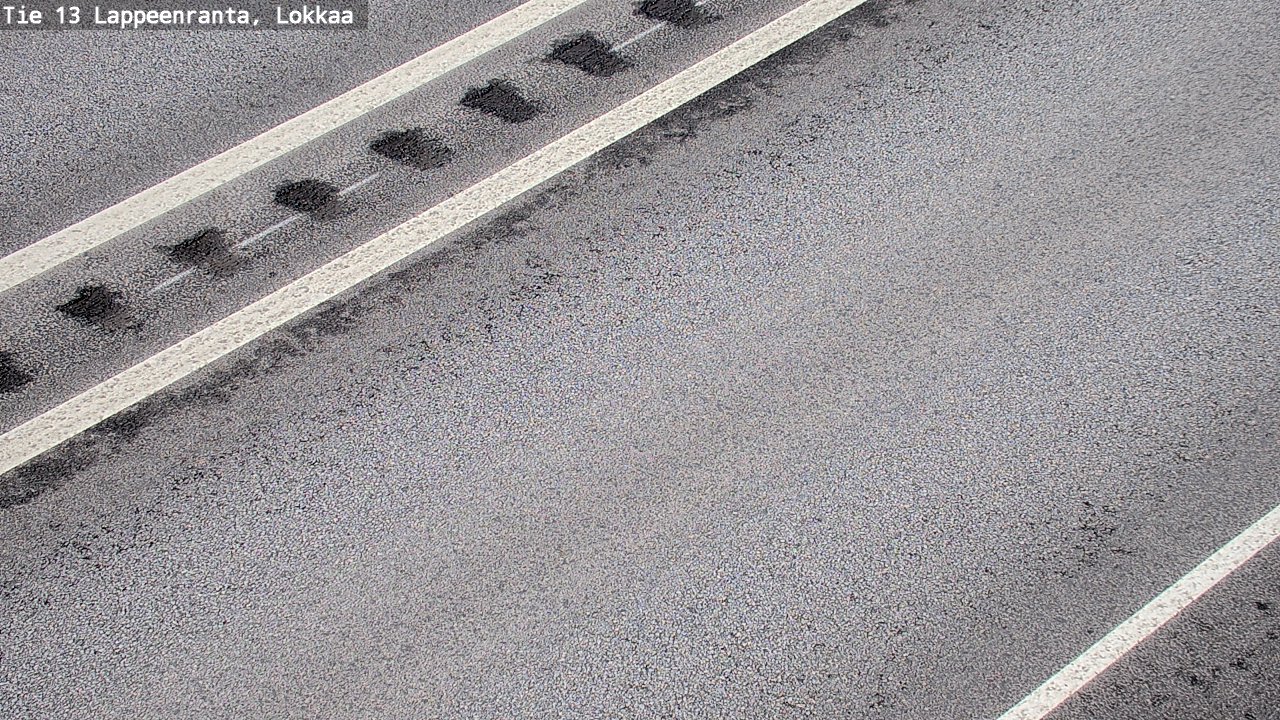 Weather Camera Image Väg 13 Lokkaa rakan, Lappeenranta, Etelä-Karjala